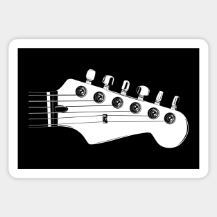 Guitar Headstock I Sticker